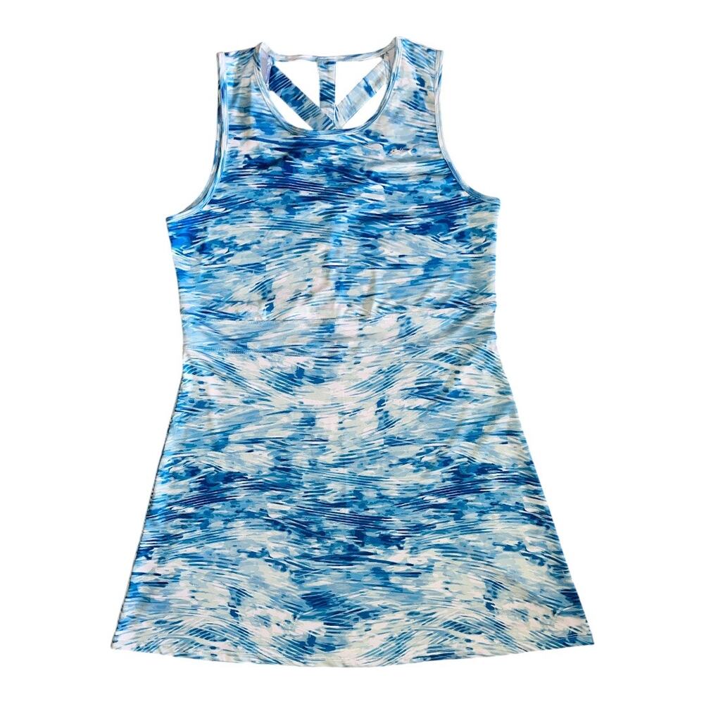 NEW Silver Bait Blue/White Tank Dress Size Large